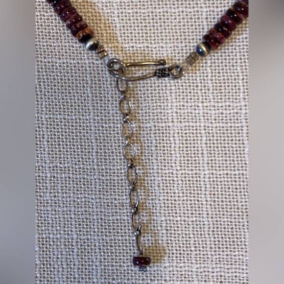 Purple Spiney Oyster Necklace - Picture 7 of 10